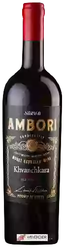 Wijnmakerij Ambori (ამბორი) - Limited Edition Khvanchkara Red Semisweet (ხვანკაჩარა წითელი ნახევრად ტკბილი)