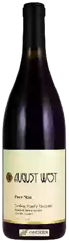 Wijnmakerij August West - Graham Family Vineyard Pinot Noir