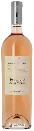 Wijnmakerij Bastide de Fave - Héritage de Saint Victor Rouge