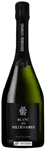 Wijnmakerij Charles Heidsieck - Blanc des Millenaires Millésime Brut Champagne