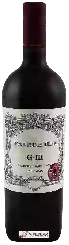 Wijnmakerij Fairchild Estate - G.III Cabernet Sauvignon