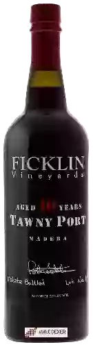 Wijnmakerij Ficklin - Aged 10 Years Tawny Port