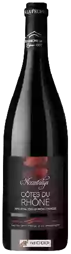 Wijnmakerij Les Vignerons de Tavel - Acantalys Côtes du Rhône Rouge