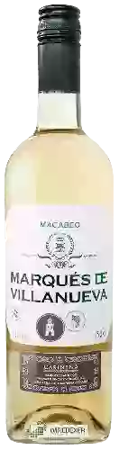 Wijnmakerij Marques de Villanueva - Macabeo Cari&ntildeena